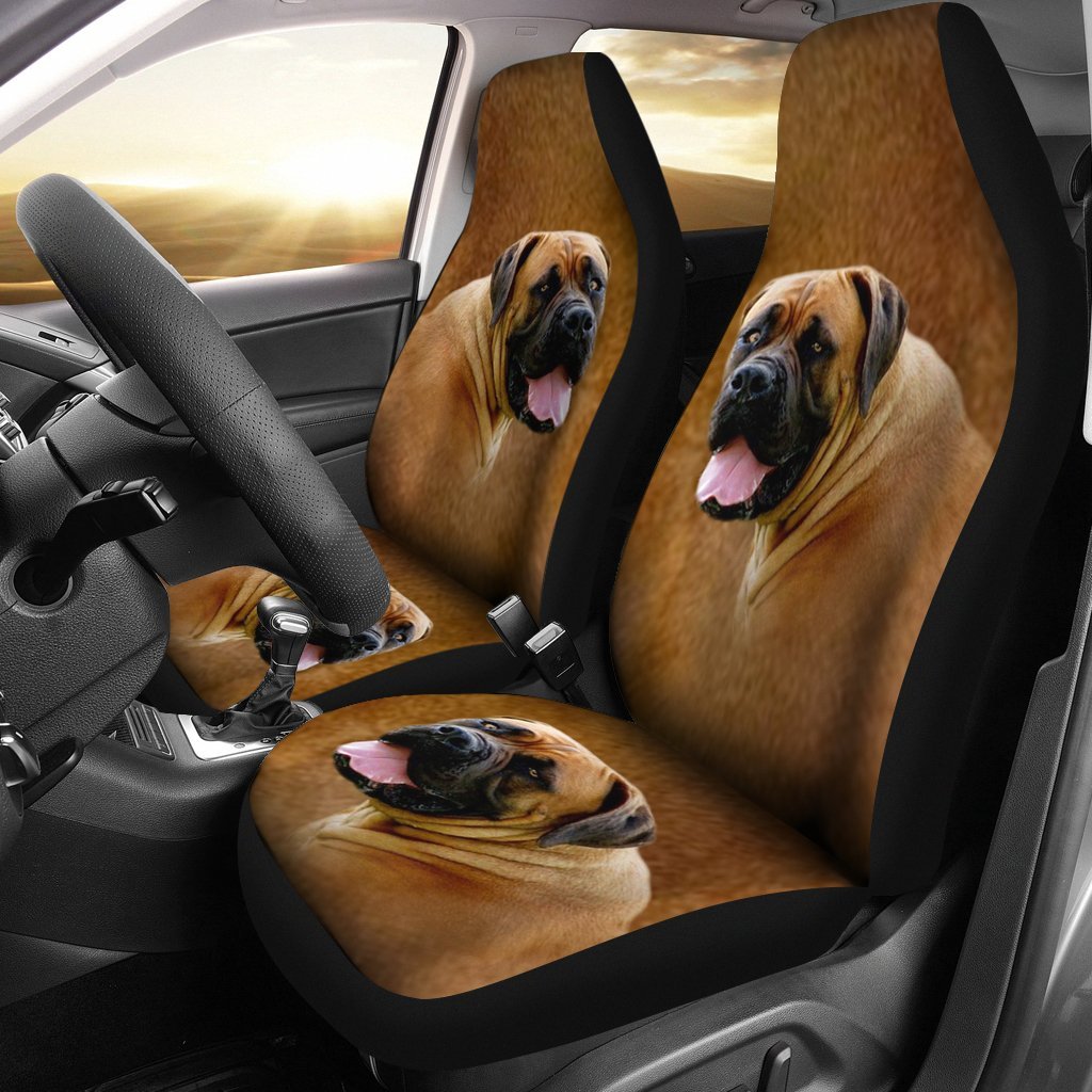 South African Boerboel Dog Print Car Seat Covers-Free Shipping - Deruj.com