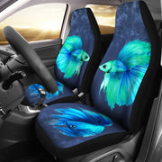 Siamese Fighting Fish (Betta Fish) Print Car Seat Covers-Free Shipping - Deruj.com