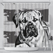 South African Mastiff (Boerboel) Dog Print Shower Curtain-Free Shipping - Deruj.com