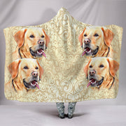 Cute Labrador Retriever Print Hooded Blanket-Free Shipping-Limited Edition - Deruj.com