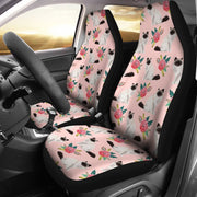 Birman Cat Floral Print Car Seat Covers-Free Shipping - Deruj.com