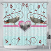 African grey parrot Print Shower Curtain-Free Shipping - Deruj.com