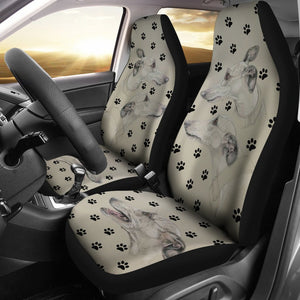 Whippet Paws Print Car Seat Covers-Free Shipping - Deruj.com