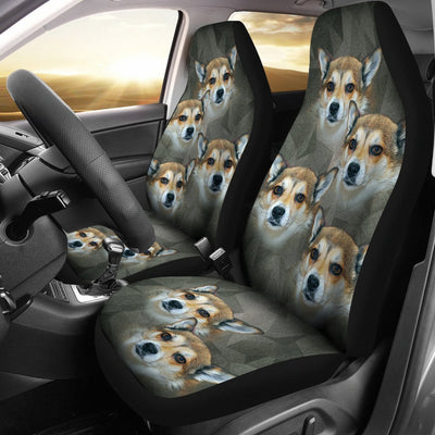 Norwegian Lundehund Print Car Seat Covers-Free Shipping - Deruj.com