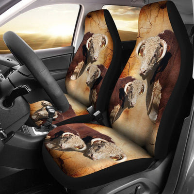 Hereford Bull Customized Print Car Seat Covers-Free Shipping - Deruj.com