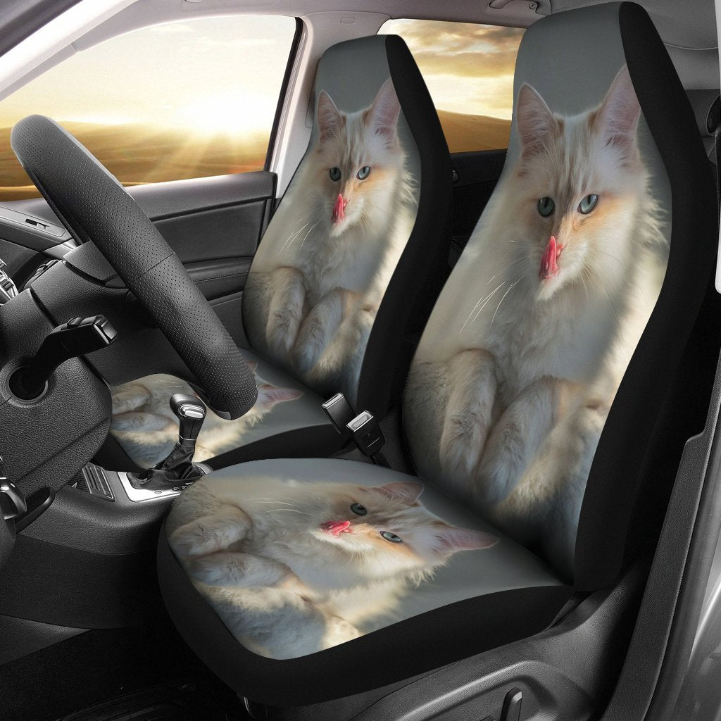 Cute Birman Cat Print Car Seat Covers-Free Shipping - Deruj.com