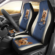 Yorkshire Terrier (Yorkie) Print Car Seat Cover-Free Shipping-TX State - Deruj.com