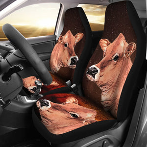 Cute Jersey Cattle (Cow) Print Car Seat Cover-Free Shipping - Deruj.com