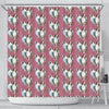 Australian Shepherd Dog Pattern Print Shower Curtains-Free Shipping - Deruj.com