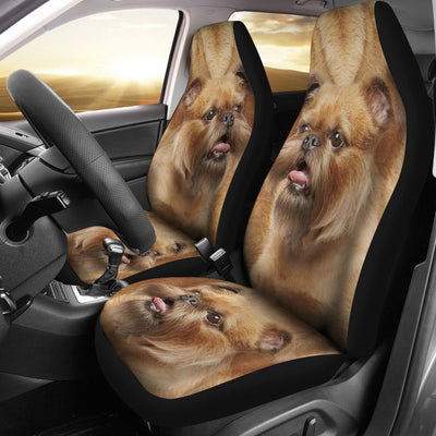 Brussels Griffon (Griffon Bruxellois) Print Car Seat Covers-Free Shipping - Deruj.com