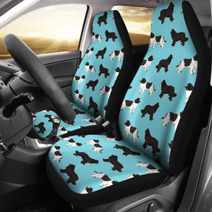 Newfoundland Dog Pattern Print Car Seat Covers-Free Shipping - Deruj.com