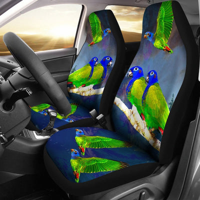 Blue-Headed Parrot (Blue-Headed Pionus) Print Car Seat Covers-Free Shipping - Deruj.com