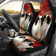 Japanese Chin Dog Print Car Seat Covers- Free Shipping - Deruj.com