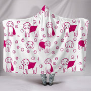 Cute Beagle dog Patterns Print Hooded Blanket-Free Shipping - Deruj.com