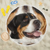 Greater Swiss Mountain Dog Print Beach Blanket-Free Shipping - Deruj.com