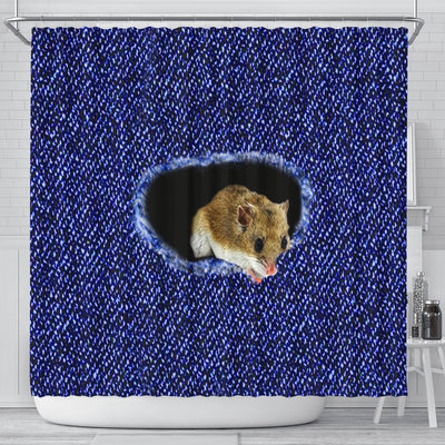 Chinese Hamster Print Shower Curtains-Free Shipping - Deruj.com