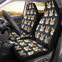 Pembroke Welsh Corgi Patterns Print Car Seat Covers-Free Shipping - Deruj.com