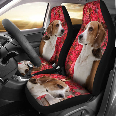 Cute English Foxhound Print Car Seat Covers-Free Shipping - Deruj.com