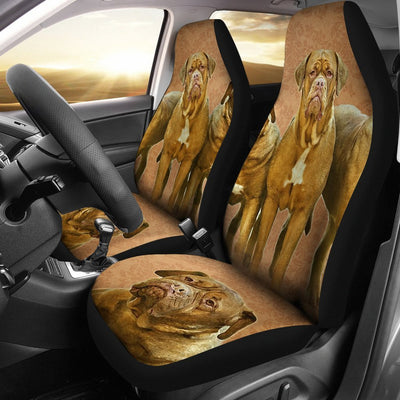 Dogue De Bordeaux Print Car Seat Covers-Free Shipping - Deruj.com
