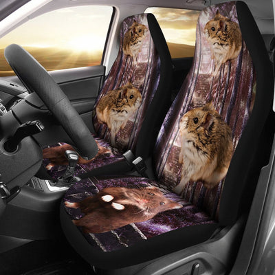 Djungarian Hamster (Dwarf Hamster) Print Car Seat Covers- Free Shipping - Deruj.com