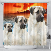 Anatolian Shepherd Print Shower Curtains-Free Shipping - Deruj.com