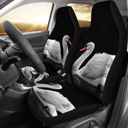 Beautiful Swan Bird Print Car Seat Covers-Free Shipping - Deruj.com
