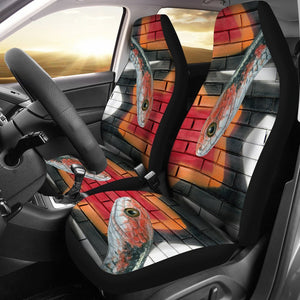 Snake Red Print Car Seat Covers-Free Shipping - Deruj.com