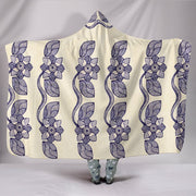 Floral Patterns Print Hooded Blanket-Free Shipping - Deruj.com