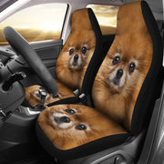 Pomeranian Dog Print Car Seat Covers-Free Shipping - Deruj.com