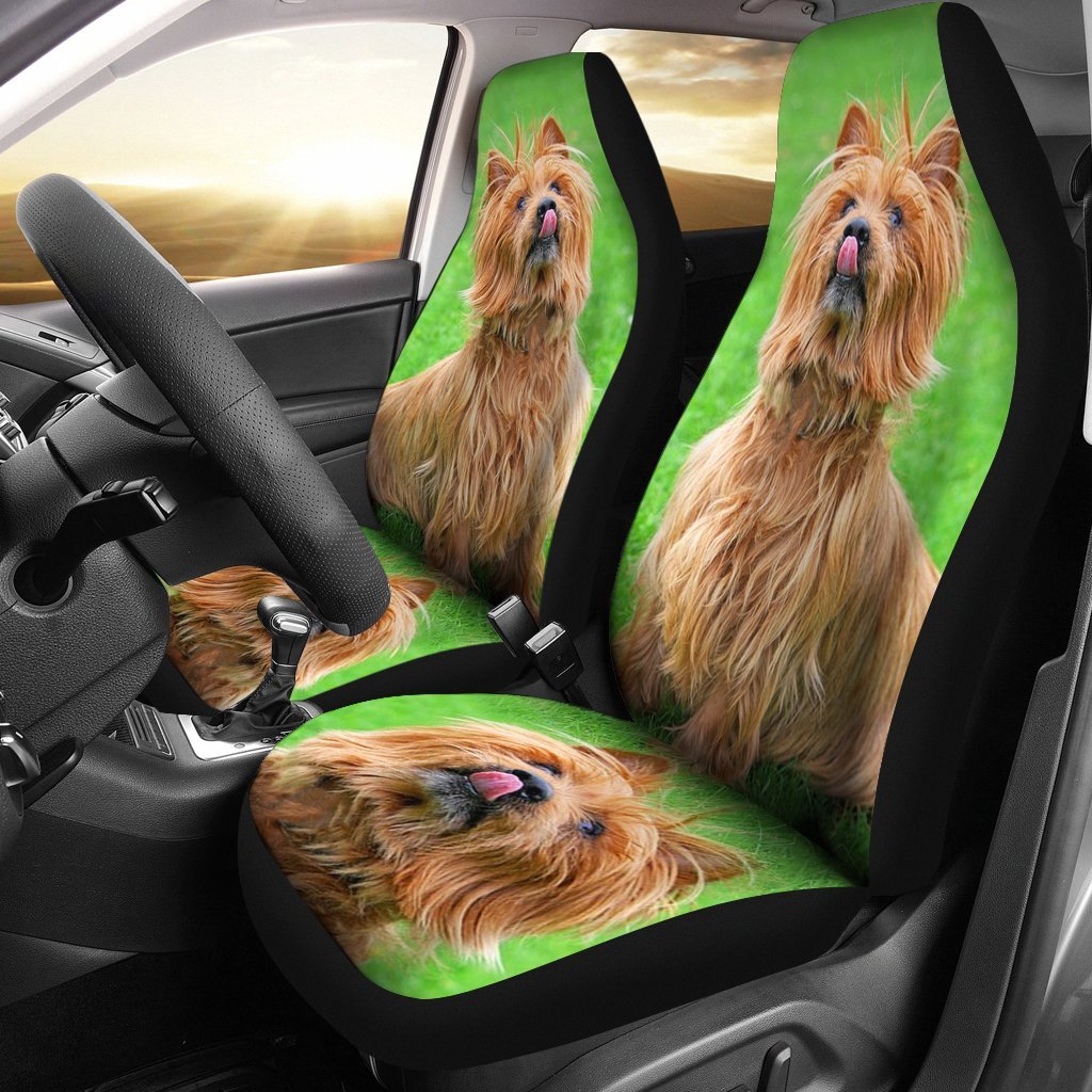 Cute Australian Terrier Dog  Print Car Seat Covers-Free Shipping - Deruj.com