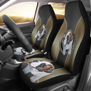 Cute Saint Bernard Dog Print Car Seat Covers- Free Shipping - Deruj.com