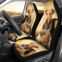 Airedale Terrier Print Car Seat Covers- Free Shipping - Deruj.com