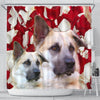 Chinook Dog Print Shower Curtains-Free Shipping - Deruj.com