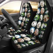 Cute Westie Dog Pattern Print Car Seat Covers-Free Shipping - Deruj.com