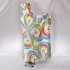 Floral color Print Hooded Blanket-Free Shipping - Deruj.com