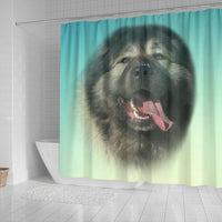 Caucasian Shepherd Dog Print Shower Curtain-Free Shipping - Deruj.com