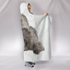 Irish Wolfhound Dog Print Hooded Blanket-Free Shipping - Deruj.com