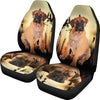 Bullmastiff Dog Print Car Seat Covers- Free Shipping - Deruj.com