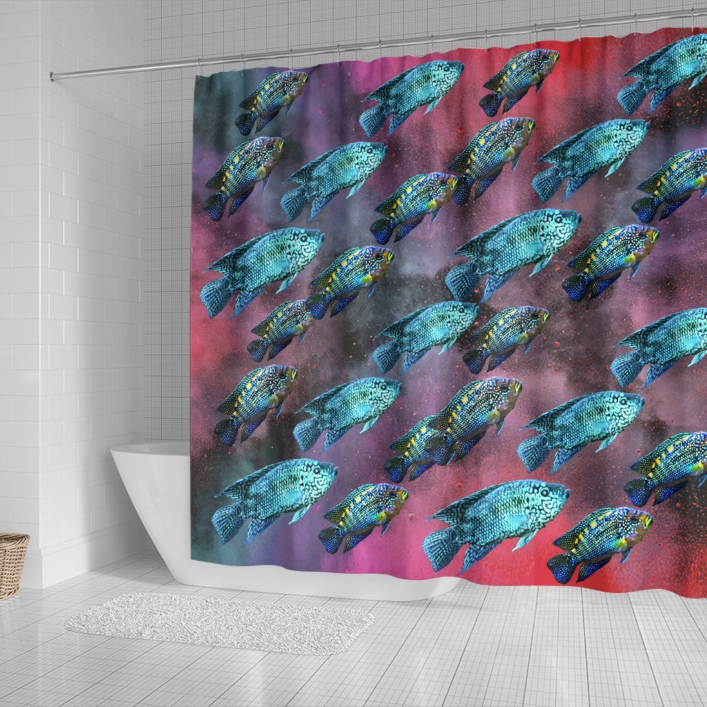 Jack Dampsy Fish Print Shower Curtains-Free Shipping - Deruj.com