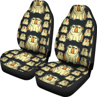 Cartoonized Bulldog Pattern Print Car Seat Covers-Free Shipping - Deruj.com