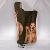 Irish Terrier Print Hooded Blanket-Free Shipping - Deruj.com