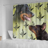 Beauceron Dog Print Shower Curtain-Free Shipping - Deruj.com