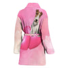 Wire Fox Terrier dog Print Women's Bath Robe-Free Shipping - Deruj.com
