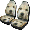 Golden Retriever Puppy Art Print Car Seat Covers-Free Shipping - Deruj.com