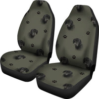 Curly Coated retriever Dog Print Car Seat Covers-Free Shipping - Deruj.com