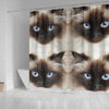 Himalayan Cat Print Shower Curtain-Free Shipping - Deruj.com