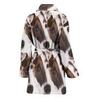 Smooth Fox Terrier Women's Bath Robe-Free Shipping - Deruj.com