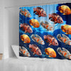 Oscar Fish Print Shower Curtains-Free Shipping - Deruj.com