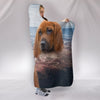 Cute Redbone Coonhound Print Hooded Blanket-Free Shipping - Deruj.com