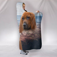 Cute Redbone Coonhound Print Hooded Blanket-Free Shipping - Deruj.com